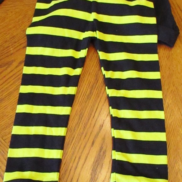 Members Mark Boys 4 piece pajama set, Black&Yellow Dinosaur Glow in the Dark 2T - Picture 4 of 13